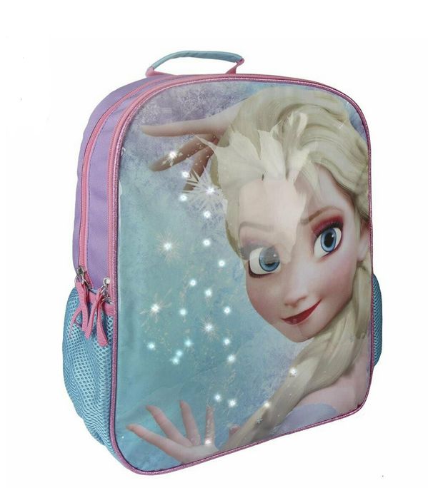 Disney Frozen Large Backpack with LED Lights Built In RRP £12.99 CLEARANCE XL £7.99